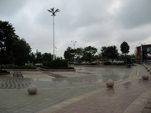 新疆广场 景观球