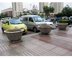 新疆花盆 安装案例